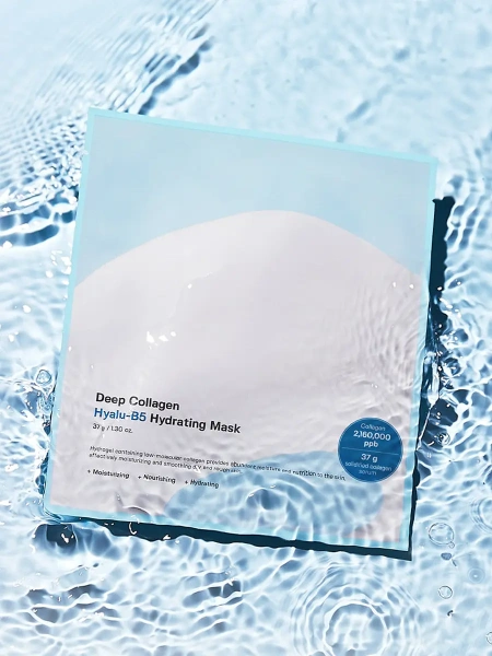 Sungboon Editor Увлажняющая гидрогелевая маска Deep Collagen Hyalu-B5 Hydrating Mask 37 гр фото 5