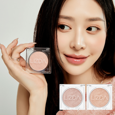  Хайлайтер 01 розовый шампань Champagne Pink Glossy Fit Highlighter 4 гр фото 2