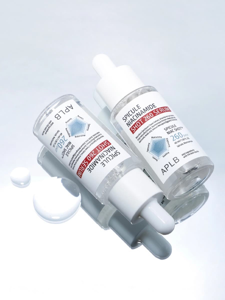 APLB Обновляющая сыворотка со спикулами и ниацинамидом Spicule Niacinamide Shot 260 Serum 40 мл фото 1