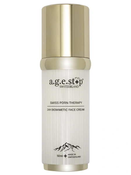 a.g.e.stop Биомиметический крем с ПДРН и пептидами Swiss PDRN Therapy 24h Biomimetic Face Cream 50 мл
