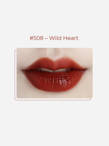 Стойкая матовая помада для губ – 508 дикое сердце ZEESEA Light Matte Liquid Lip Stain – Wild Heart - купить 1 290 ₽ 