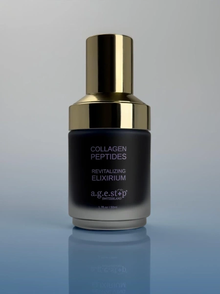 a.g.e.stop Восстанавливающий эликсир с морским коллагеном и пептидами Collagen Peptides Revitalizing Elixirium 50 мл фото 3