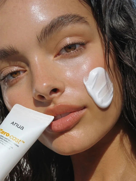Anua Увлажняющий солнцезащитный крем SPF50 Zero-Cast Moisturizing Finish Sunscreen 50 мл фото 9