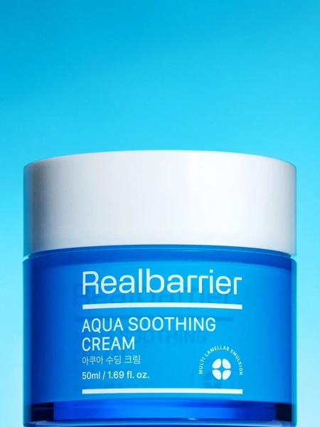 Real Barrier Охлаждающий крем-гель для раздражённой кожи Aqua Soothing Cream 50 мл фото 2