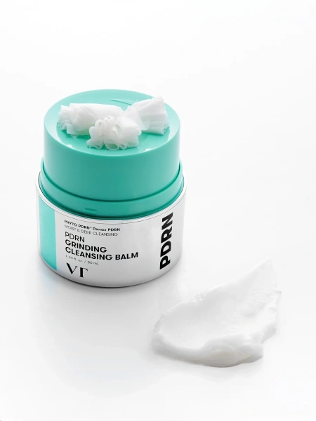 VT Cosmetics Гидрофильный бальзам с ПДРН для глубокого очищения и сияния кожи PDRN Grinding Cleansing Balm 50 мл фото 2