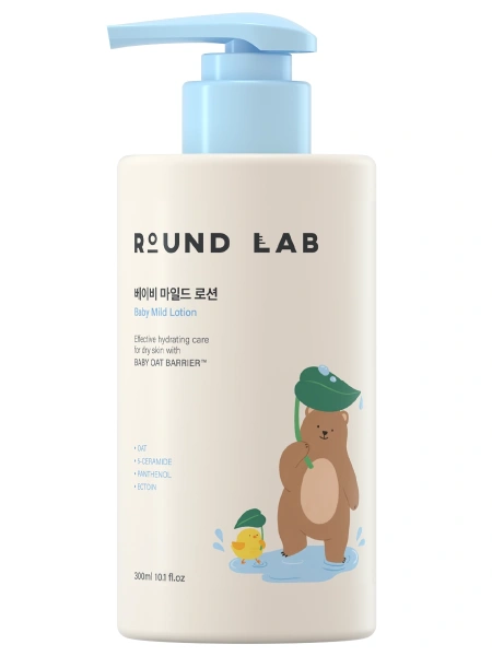 Round Lab Детский увлажняющий лосьон для чувствительной кожи Baby Mild Lotion 300 мл