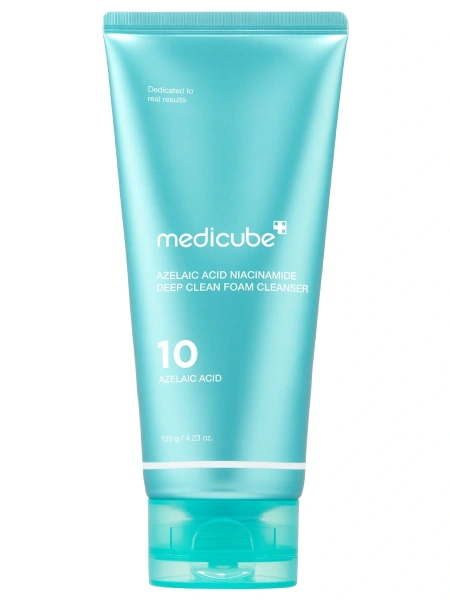 Medicube Очищающая пенка с азелаиновой кислотой и ниацинамидом Azelaic Acid Niacinamide Deep Clean Foam Cleanser 120 мл