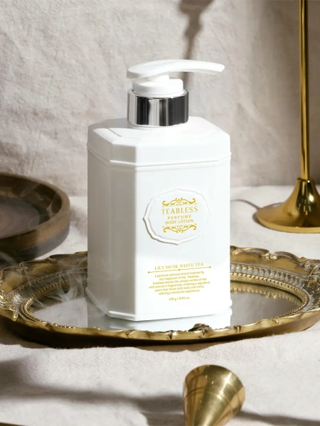Teabless Парфюмированный лосьон «Лилия, Мускус» Lily Musk White Tea Perfume Body Lotion 250 гр фото 5