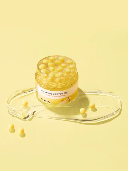 Round Lab Осветляющий капсульный крем с ниацинамидом для сияния кожи Vita Niacinamide Glow Capsule Cream 50 мл фото 2