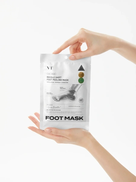 VT Cosmetics Пилинг-носочки для ног Reedle Shot Foot Peeling Mask 40 мл фото 3