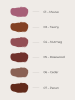 ZEESEA Матовый карандаш для губ – 01 лиловый Palace Identity Golden Feather Matte Lip Pencil – Mauve  фото 1