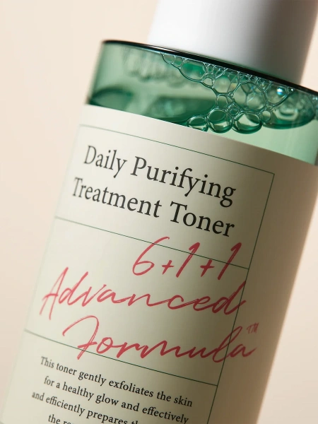 Axis-y Противовоспалительный тонер с центеллой и BHA-кислотой для проблемной кожи Daily Purifying Treatment Toner 200 мл фото 1