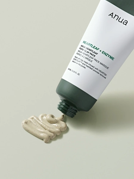 Anua Глиняная маска для очищения пор с экстрактом хауттюйнии Heartleaf Pore Clay Pack 100 мл фото 2