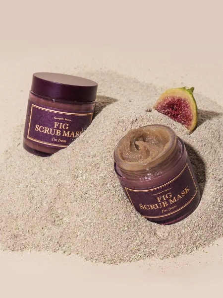 I'm from Скраб-маска для красивой и гладкой кожи с инжиром Fig Scrub Mask 120 гр фото 5