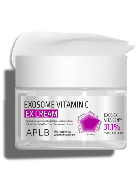 APLB Крем для лица с экзосомами и витамином С Exosome Vitamin C EX Сream 55 мл фото 7