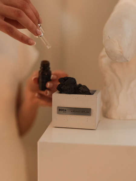 BOCA Диффузор с вулканическими камнями «Сандаловое дерево» Sandalwood Volcanic Diffuser 500 гр фото 1