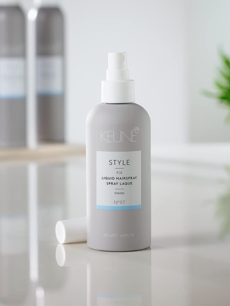 Keune Текстурирующий лак-спрей для сильной фиксации N.97 Style Fix Liquid Hairspray 200 мл фото 1