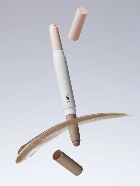 BBIA Контуринг для лица: скульптор и хайлайтер – холодные тона Last Contour Stick – 02 Cool Detail 1.2 гр х 2 шт фото 7