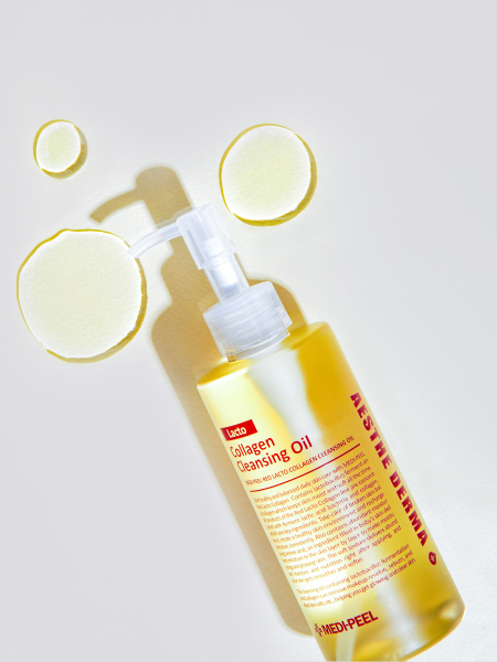 Medi-Peel Гидрофильное масло с лактобактериями и коллагеном Red Lacto Collagen Cleansing Oil 200мл фото 3