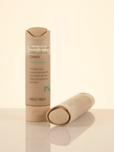 Vely Vely Лифтинг-крем c нано-иглами спикулы Nano Spicule 1200 Lifting Cream 50 мл фото 6