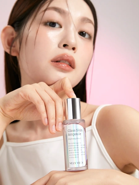 Vely Vely Увлажняющая ампула с PDRN для сияния кожи Glass Skin Ampoule 40 мл фото 9