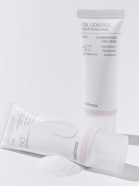 Celimax Легкий солнцезащитный крем для жирной кожи SPF50 Oil Control Light Sunscreen 40 мл фото 1