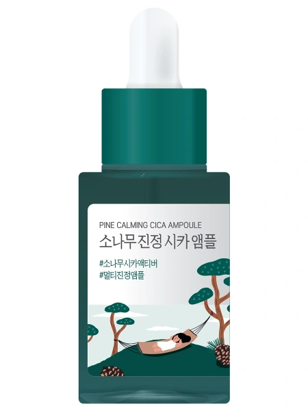 Round Lab Успокаивающая ампула с экстрактом сосны и центеллы Pine Calming Cica Ampoule 30 мл