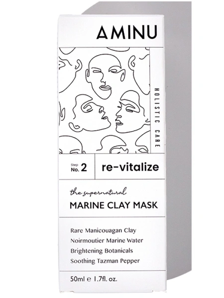 Aminu Очищающая маска из морской глины Marine Clay Mask 50 мл фото 5
