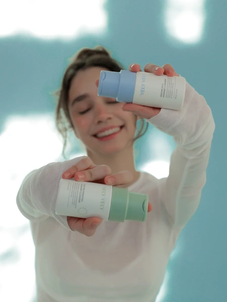 Vely Vely Энзимная пудра с зеленым чаем и липазой Enzyme Green Tea Powder Cleanser 60 гр фото 5