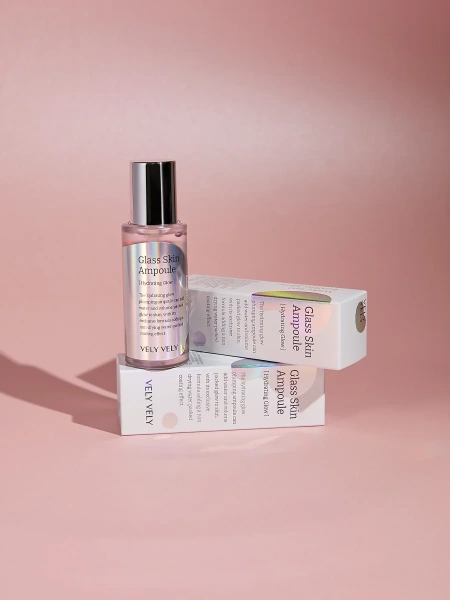 Vely Vely Увлажняющая ампула с PDRN для сияния кожи Glass Skin Ampoule 40 мл фото 5