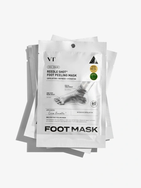 VT Cosmetics Пилинг-носочки для ног Reedle Shot Foot Peeling Mask 40 мл фото 1