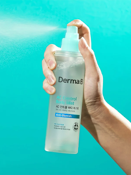 Derma:B Противовоспалительный спрей для тела с кислотами AC Control Body Mist 200 мл фото 3