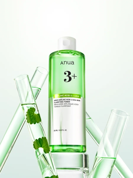 Anua Успокаивающий тонер с 3% азелаиновой кислоты Azelaic 3 Cica Skin Clarifying Toner 250 мл фото 3