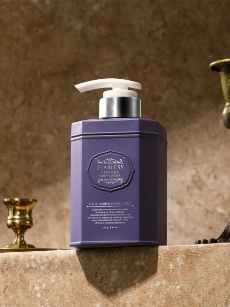Teabless Парфюмированный лосьон «Амбра, Шалфей» Sage Amber Purple Tea Perfume Body Lotion 250 гр фото 6