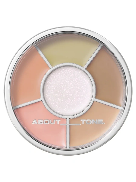 About Tone Многофункциональная палитра для макияжа Designing Multi Palette – 01 Basic 6.5 гр
