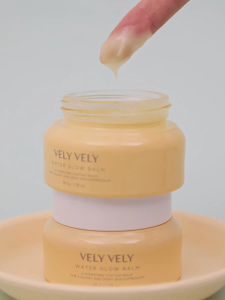 Vely Vely Увлажняющий сливочный бальзам для сияния кожи Water Glow Balm 50 мл фото 5