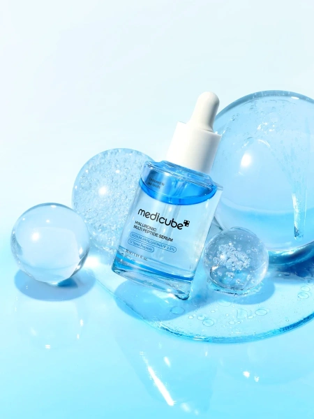 Medicube Двухфазная сыворотка с гиалуроновой кислотой, ПДРН и пептидами Hyaluronic Multi Peptide Serum 30 мл фото 5
