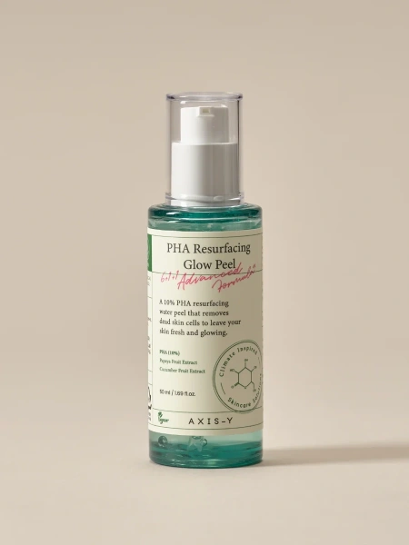 Axis-y Деликатный пилинг-гель с 10% PHA-кислоты PHA Resurfacing Glow Peel 50 мл фото 7