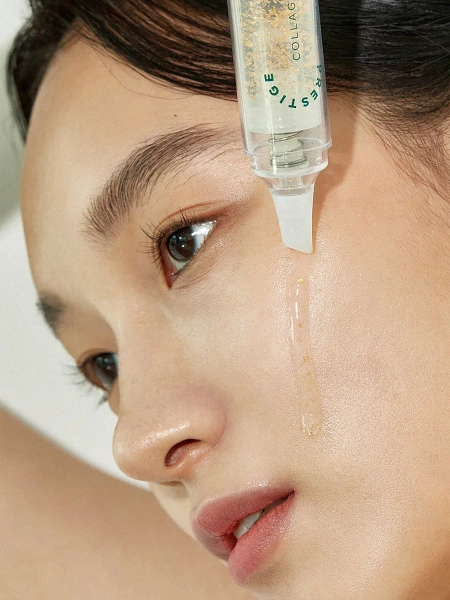 Vely Vely Антивозрастная ампула с коллагеном и золотом Prestige Collagen Age Ampoule 20 мл х 2 шт фото 4