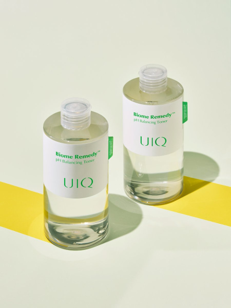 UIQ Успокаивающий тонер c янтарной кислотой и постбиотиками Biome Remedy pH Balancing Toner 300 мл фото 11