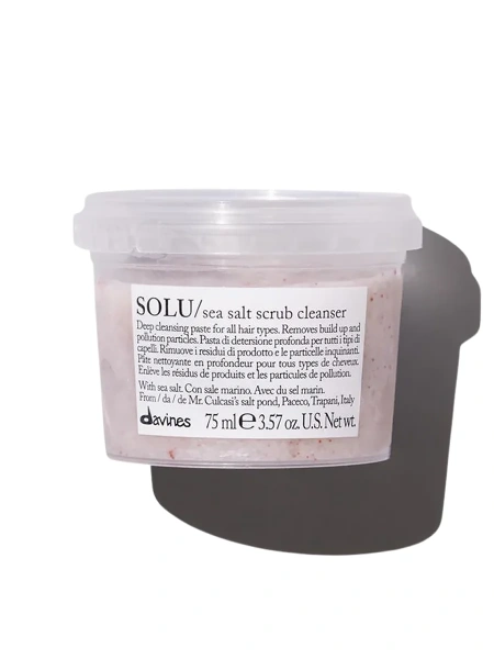 Davines Скраб с морской солью  SOLU Sea Salt Scrub Cleanser 75 мл