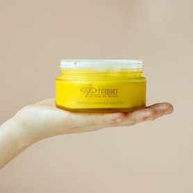 Тающее масло для тела «Лемонграсс и Мандарин» Premier Lemongrass & Mandarin Body Butter - купить 2 890 ₽ 