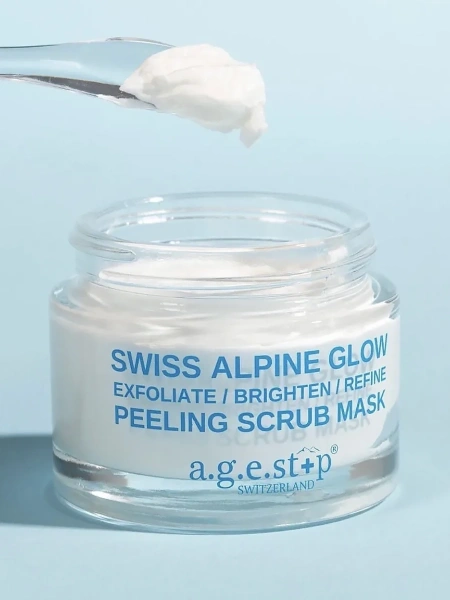 a.g.e.stop Пилинг-скраб для сияния кожи Swiss Alpine Glow Peeling Scrub Mask 50 мл фото 2