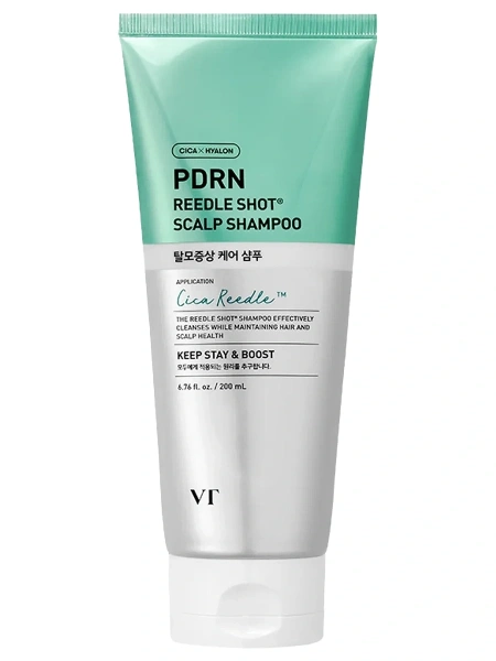 VT Cosmetics Шампунь с ПДРН и микроиглами против выпадения волос PDRN Reedle Shot Scalp Shampoo 200 мл