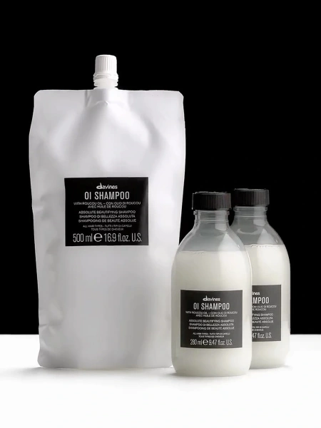 Davines Рефил шампуня для абсолютной красоты волос OI Shampoo Refill 500 мл фото 4