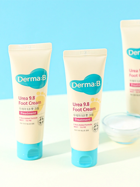 Derma:B Крем для ног с мочевиной на ламеллярной эмульсии Urea 9.8 Foot Cream 80 мл фото 2