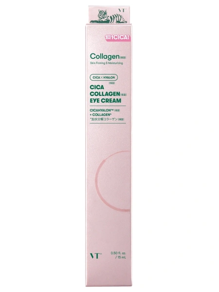 VT Cosmetics Подтягивающий крем для век с коллагеном Cica Collagen Eye Cream 15 мл фото 4