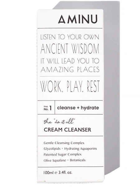 Aminu Очищающий крем для чувствительной кожи Cream Cleanser 100 мл фото 4