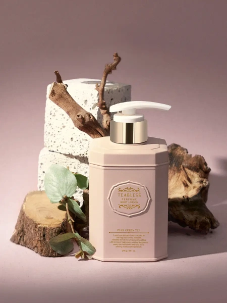 Teabless Парфюмированный лосьон «Роза, Мускус» Pure Musk Rose Tea Perfume Body Lotion 250 гр фото 2