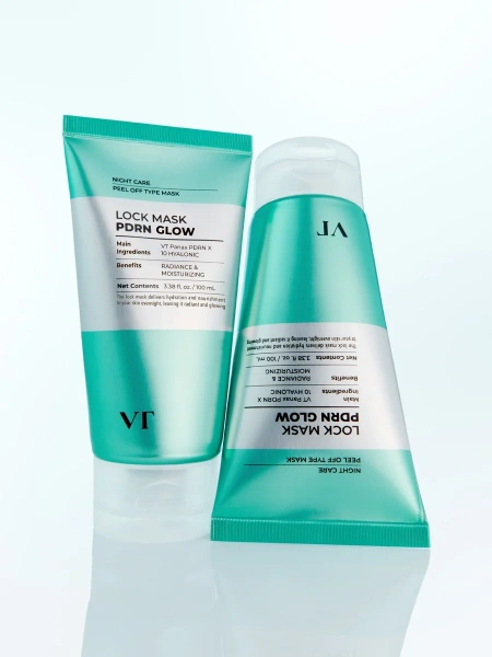 VT Cosmetics Ночная маска-плёнка с ПДРН для глубокого увлажнения и сияния кожи PDRN Glow Lock Mask 100 мл фото 3